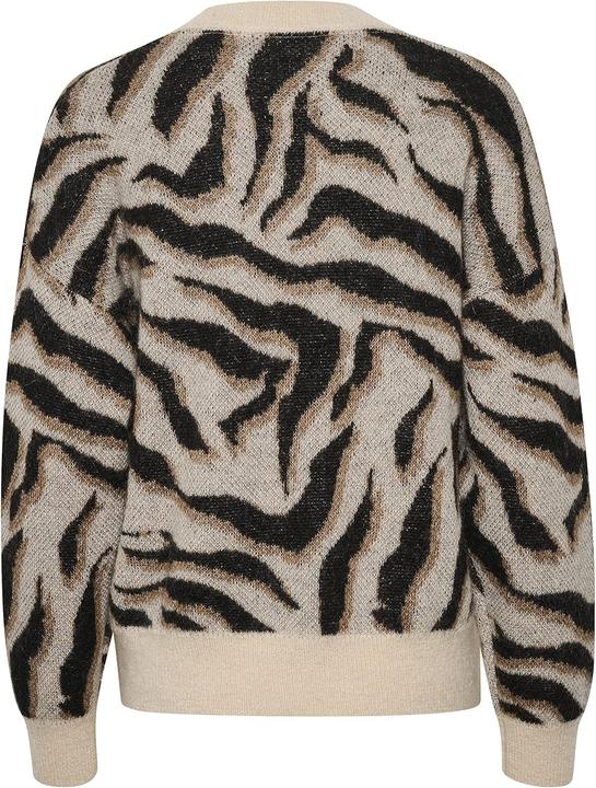 Produktbild Part Two RanimPW PU-Pullover, schwarzes Jacquard, Damen (L)