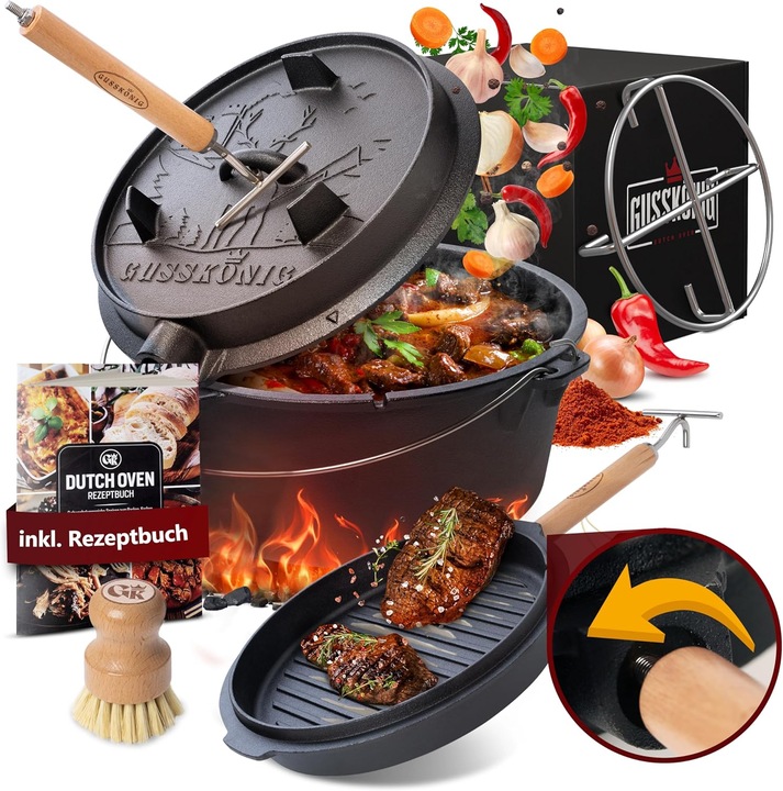 Gusskönig Dutch Oven Set