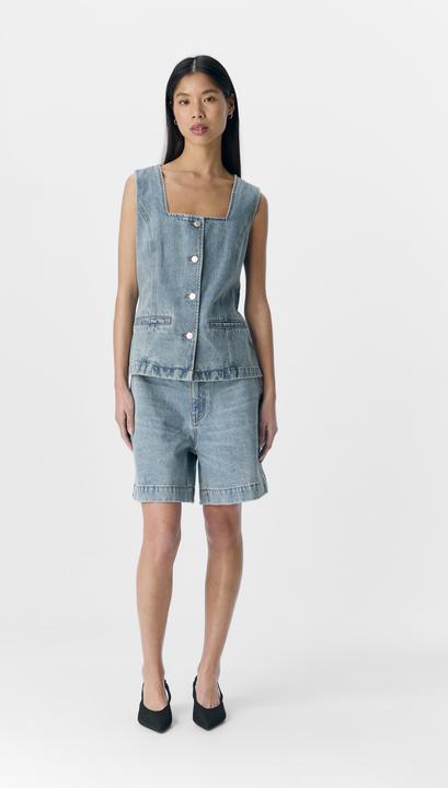 Produktbild Object Karreeausschnitt Jeansweste (L)