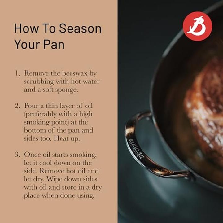 Actual product image de Buyer Mineral B Element (36 cm, Frying pan, Steel, Iron)