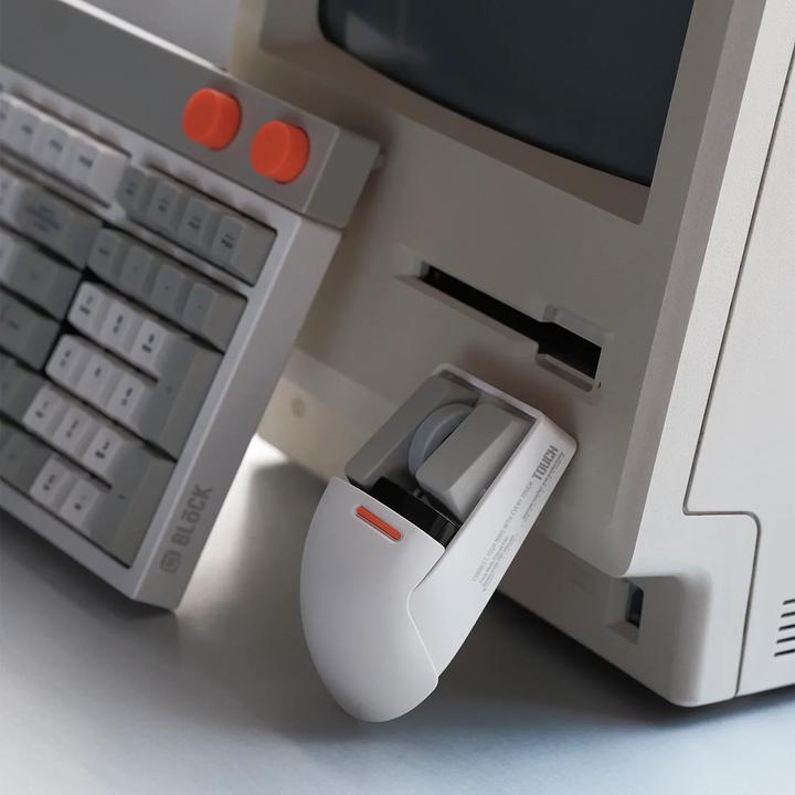 Actual product image Lofree OE909 TOUCH PBT Wireless Mouse-Block version (Wireless)