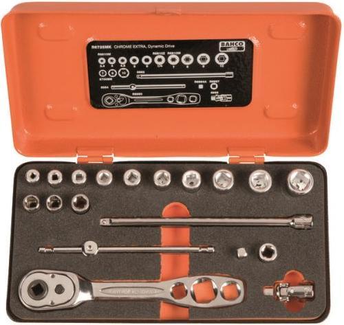 Image du produit Bahco Jeu d'outils pour la réfrigération 1/4. métrique. 19-T (1/4")