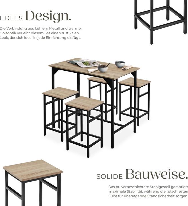 Produktbild tectake Edinburgh (100 x 60 x 88.50 cm)