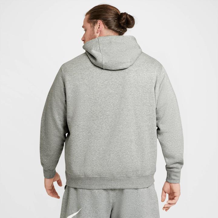 Produktbild Nike Herren M NSW Club Hoodie PO BB Sweatshirt, dk Grey Heather/Matte Silver, 2XL (XXL)