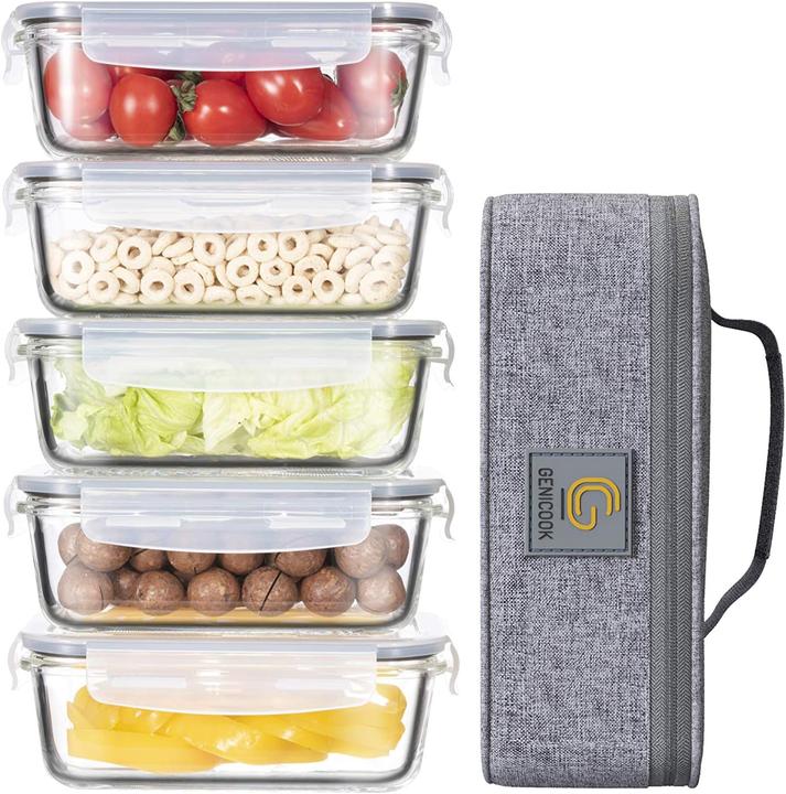 Actual product image Genicook Food storage tin set (0.84 l)
