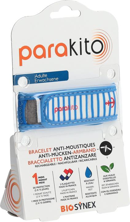 Produktbild Para‘Kito Mückenarmband (810 ml)