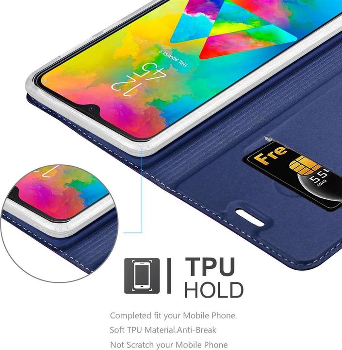 Produktbild Cadorabo Book Classy Style Cover (Samsung Galaxy M20)