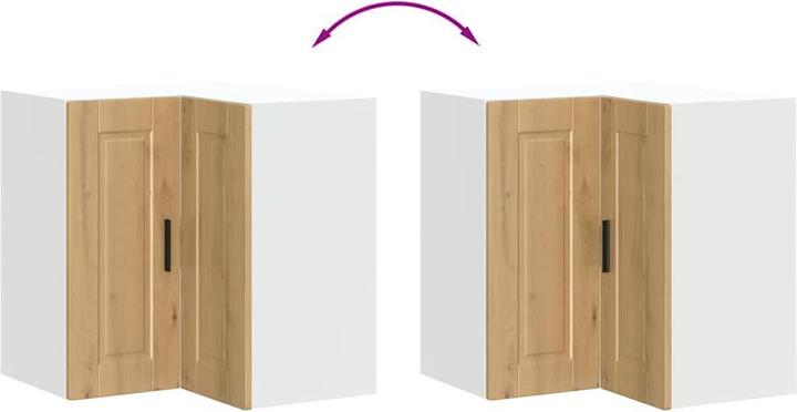 Actual product image vidaXL Küchen-Eckhängeschrank (57 x 57 x 60 cm)