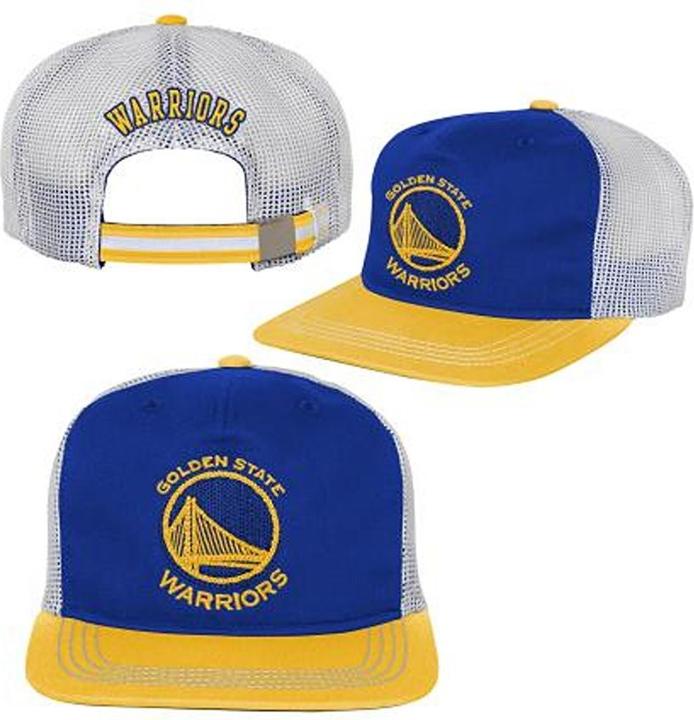 Actual product image Outerstuff Nba Meshback Flatbrim Slouch Golden State Warriors B1sz