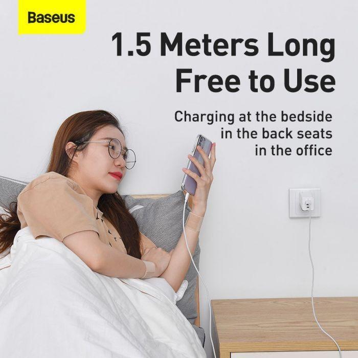 Actual product image Baseus USB A – Lightning (1.50 m, USB 2.0, 10 W)