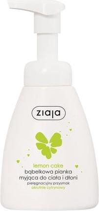 Actual product image Ziaja Lemon Cake Hands & Body Foam Wash - Liquid Soap (Liquid soap, 250 ml)