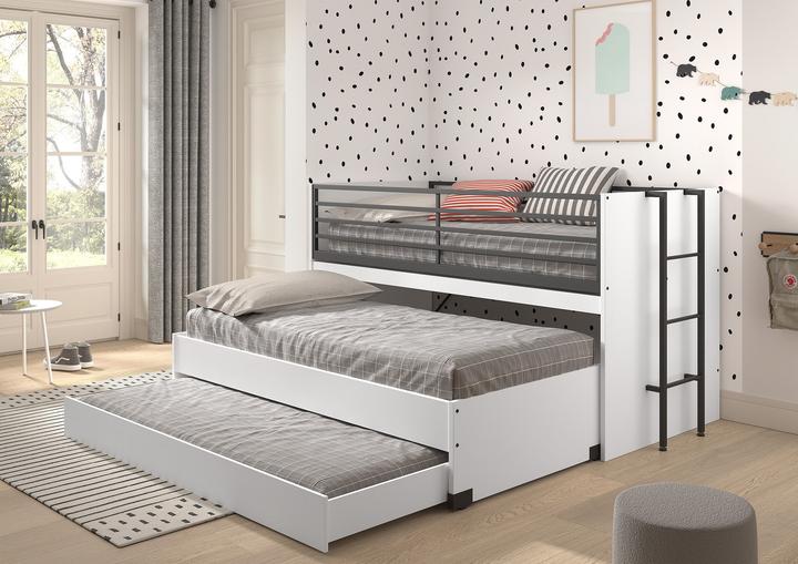 Actual product image Vipack Sam bunk bed with lots of function (90 x 190 cm)