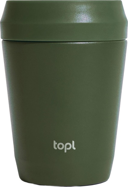 Produktbild Topl Trinkbecher To Go Patentierter 360° Deckel Edelstahl 235ml (0.24 l)