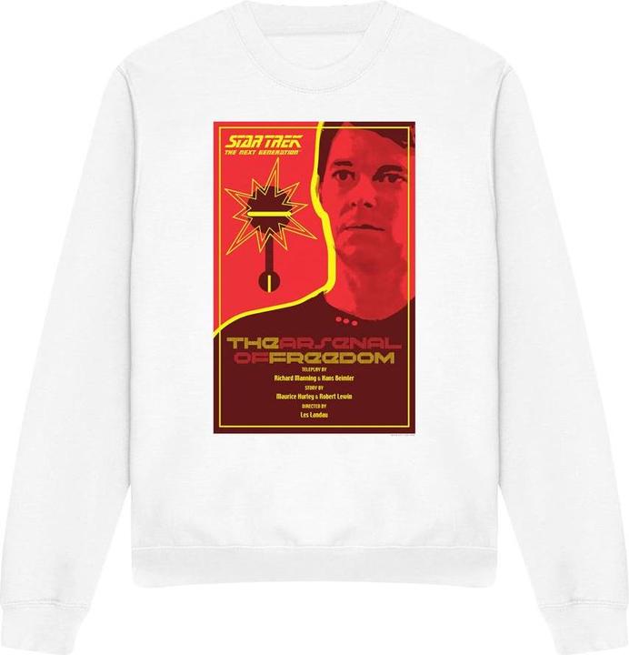 Actual product image Unisex Adult The Next Generation Season 1 Episode 21 Sweatshirt (L)