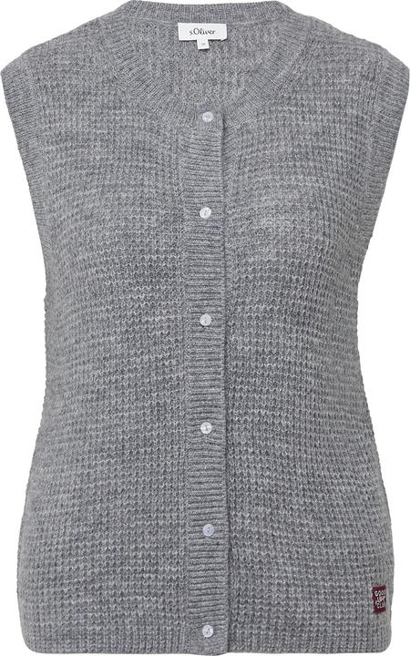 Produktbild s.Oliver Strickjacke Strickweste aus Alpakamix (42)