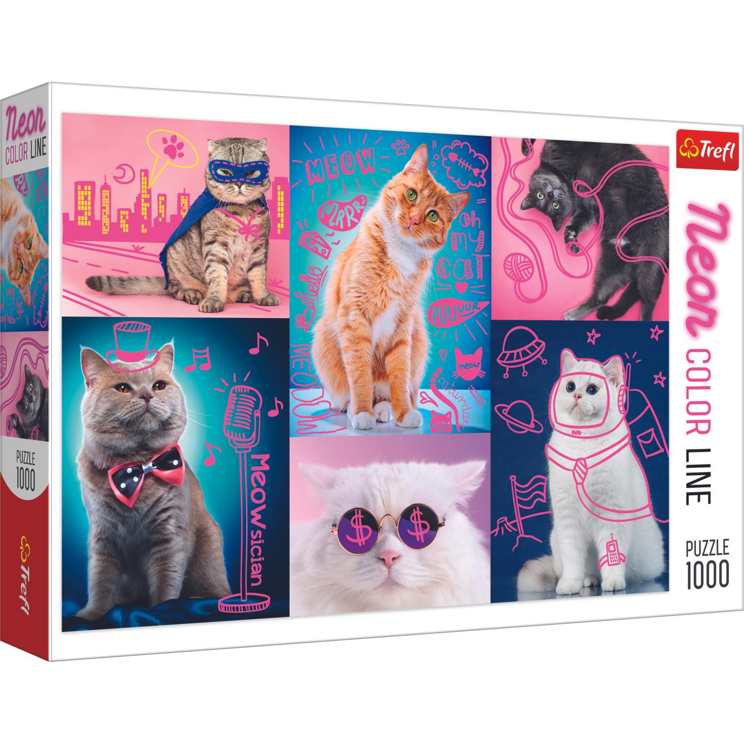 Trefl Superkatzen (1000 Teile)