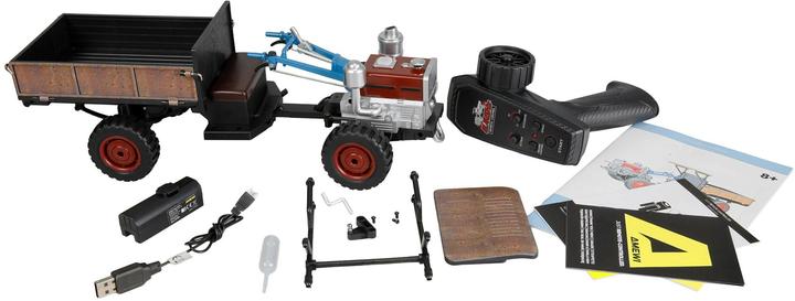 Immagine prodotto Amewi Retro-Traktor mit Rauch & Licht 4WD 1:12 RTR (RTR pronto all'uso)