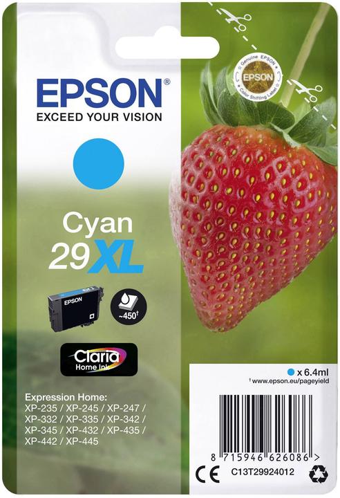 Actual product image Epson 29XL Claria Home (C)