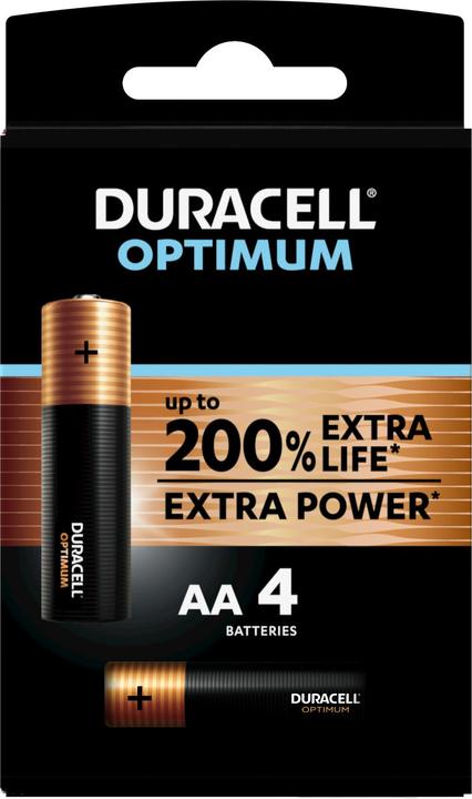 Productafbeelding Duracell Optimaal AA B4 x16 - RFT (4 Pcs., AA)