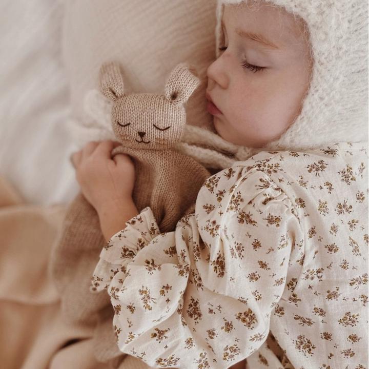 Image du produit Main Sauvage Doudou tricoté Bunny Sand