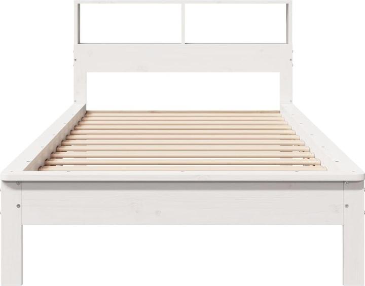 Produktbild VidaXL Bett mit Regal ohne Matratze Kiefer (90 x 190 cm)