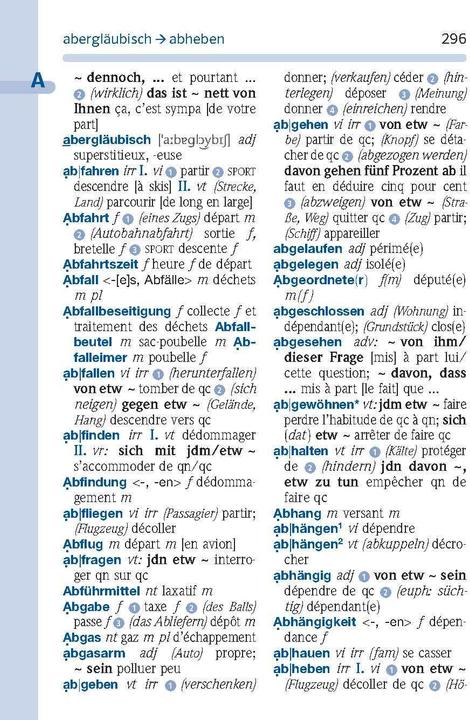 Produktbild Praxiswörterbuch Französisch (Deutsch, Französisch, 2017)