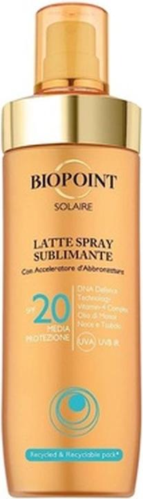 Produktbild Biopoint Latte spray sublimante SPF20 (Sonnenmilch, SPF 20, 250 ml)