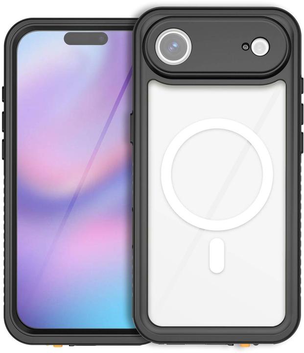 Image du produit 4smarts Hülle, Housse, Apple, iPhone 17 Air, 16,8 cm (6.6"), Noir, Transparent (Apple iPhone 17)