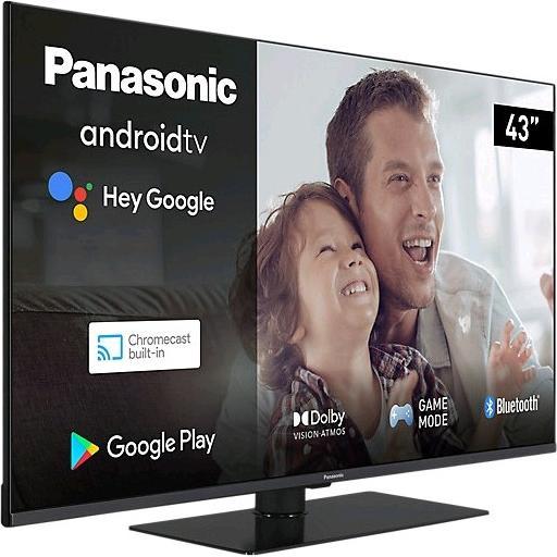 Thumbnail - Panasonic TX-43LX650E (43", LX650, LED, 4K, 2022), TV, Schwarz