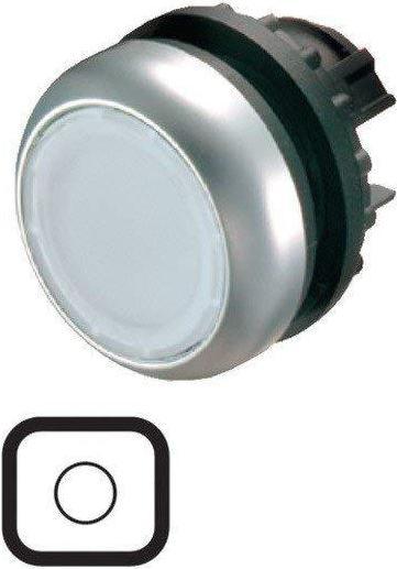 Produktbild Eaton Illuminated PB, raised, white