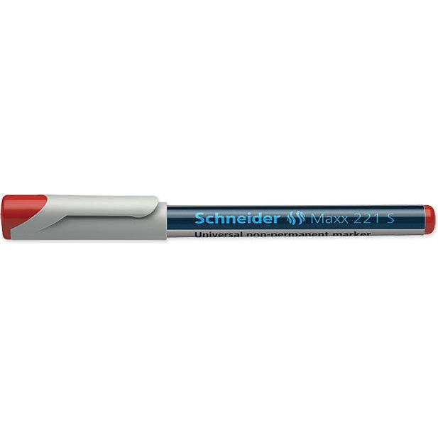 Thumbnail - Schneider, Schreibstifte, OHP-Marker Maxx wasserlöslich (Rot, 1 x)