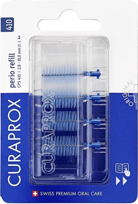 Produktbild Curaprox CPS 410 Perio refi 4tx Himmelbl (4x)