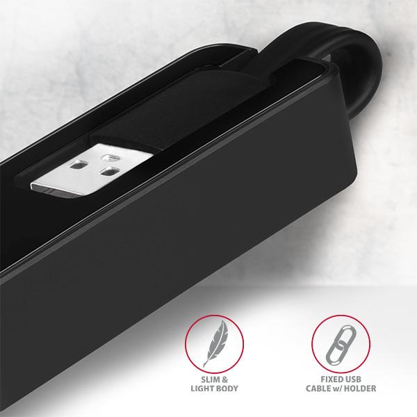 Actual product image Axagon ADE-XR Fast Ethernet 10/100 Adapter - USB 2.0 Type A (USB 2.0, RJ45 (1x))
