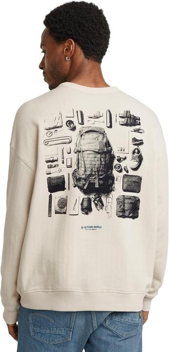 Produktbild G-Star Maglione Sciolto con Schienale a Coste (XL)