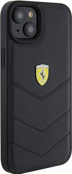 Produktbild Ferrari FEHCP15MRDUK iPhone 15 Plus 6.7" czarny/black hardcase Quilted Metal Logo (Apple iPhone 14 Plus, Apple iPhone 15 Plus)