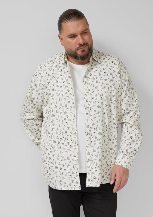 Immagine prodotto s.Oliver Hemd Regular Fit: Hemd mit Peanuts®-Motiv (4XL)