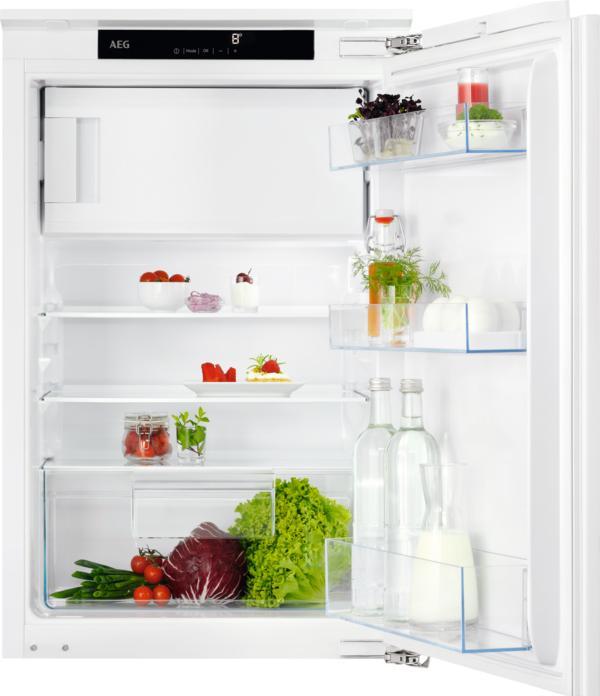 Actual product image AEG TSF5O88EF Built-in refrigerator / 880 mm / 4-star freezer compartment / 118 L / fixed door / E (118 l)