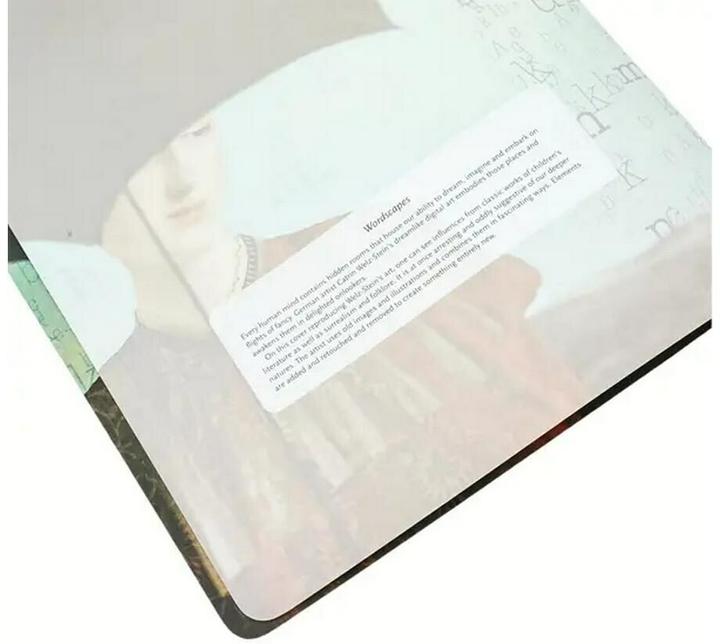 Actual product image Paperblanks Notebook Wordscapes A4, dotted, multicoloured (A4, Dotted, Soft cover)