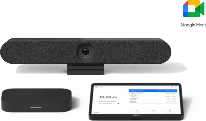 Actual product image Logitech Huddle Room with TAP+Rally Bar Huddle for Google Meet