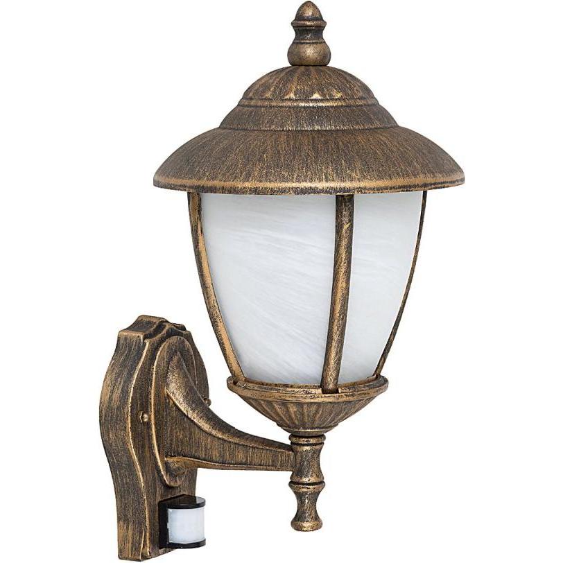 Licht-Erlebnisse, Gartenbeleuchtung, Wandlampe Madrid (E27, IP43)