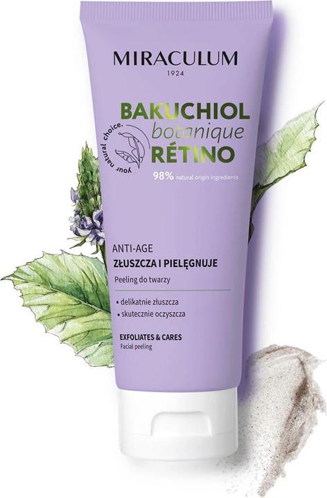 Immagine prodotto MIRACULUM Bakuchiol (Scrub detergente, 100 ml)