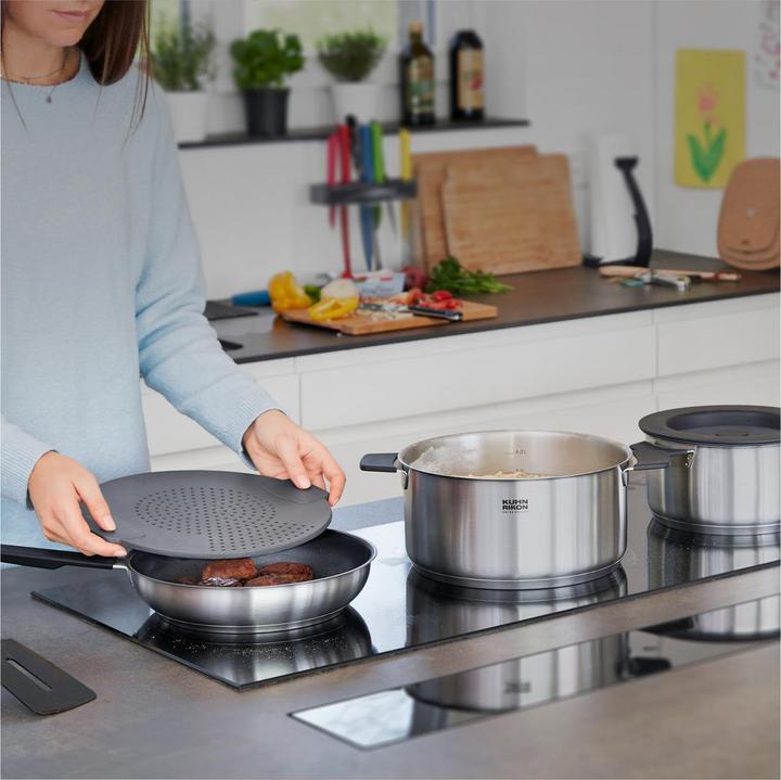 Actual product image Kuhn Rikon Smart Compact 1.5.L/16cm (16 cm, Pot, Stainless steel)