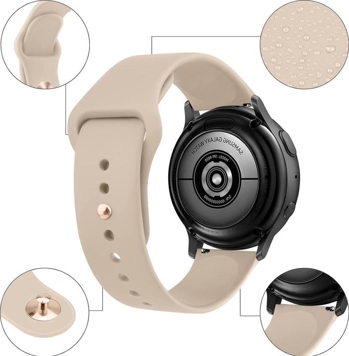Produktbild Screenguard Samsung Galaxy Watch5 Silicone Strap Sportarmband (Silikon)