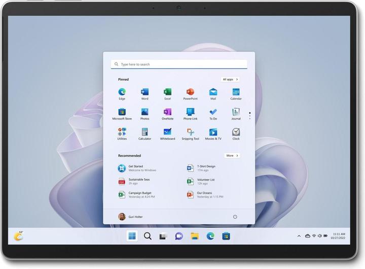 Produktbild Microsoft Surface Pro 9 for business (13", Microsoft SQ3, 8 GB, 256 GB, Ohne Tastaturlayout)