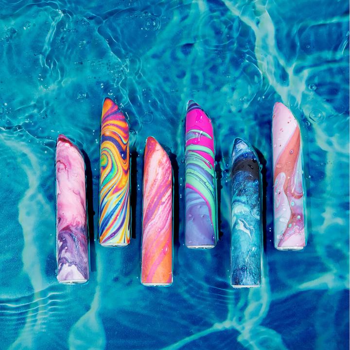 Actual product image Blush Limited Addiction Entangle Power Vibe - 10 RumbleTech Powered Deep Rumbly Vibration Settings - Satin