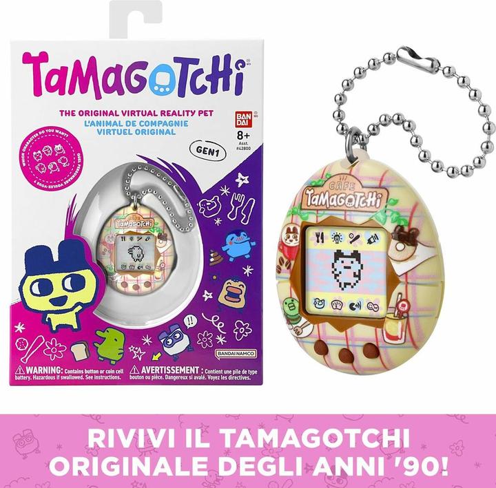 Actual product image Bandai TAMAGOTCHI Interactive digital pet - Cafe