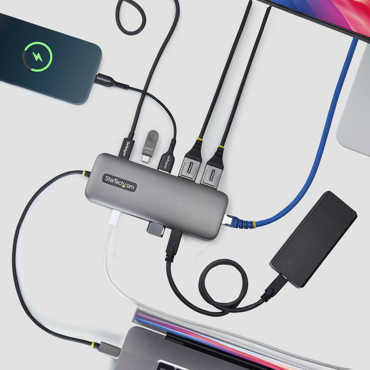 Produktbild StarTech 189b-Usbc-Multiport USB-C To Dual-Dp Multiport Hub Nms (USB-C)
