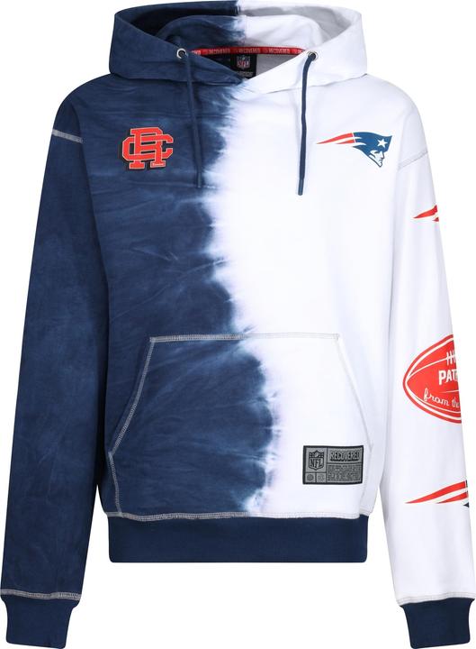 Immagine prodotto Recovered Felpa con cappuccio in pile Re:covered - INK DYE New England Patriots - 3XL (3XL)