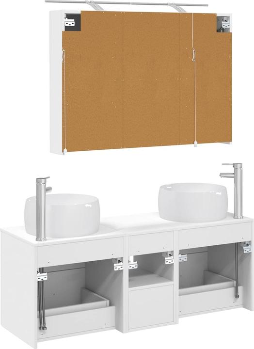 Produktbild vidaXL Badezimmerspiegel-Set (14.50 x 70 cm)