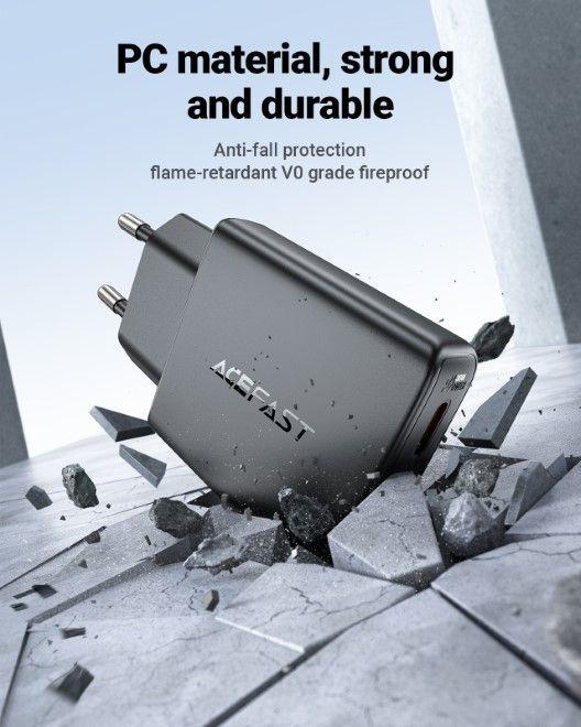 Actual product image Acefast Wall charger (30 W, 2 ports)